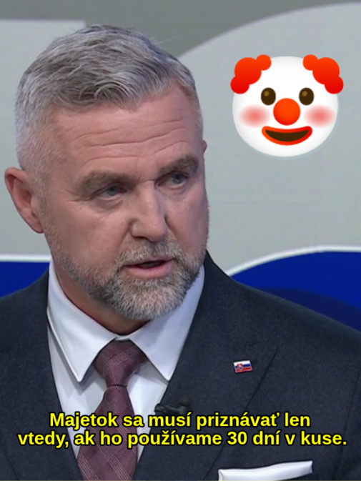 Pajac v Na telo