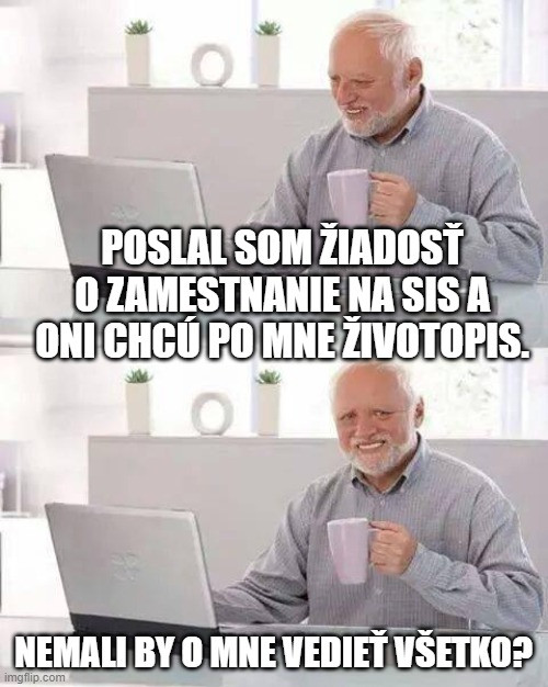 Žiadosť o zamestnanie
